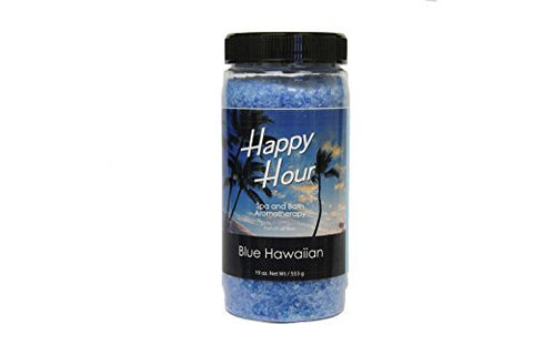 Insparation happy hour spa, hot tub, bath aromatherapy, hydro therapy crystals - Blue Hawaiian 19oz