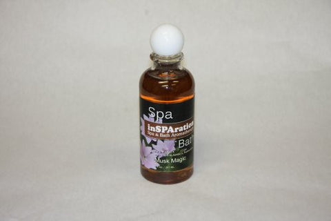 inSPAration Spa and Bath Aromatherapy 120X Spa Liquid, 9-Ounce, Musk Magic