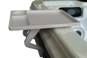 AquaTray, Traymate spa, hot tub, pool, patio tray, beige/almond color