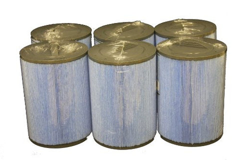 6 Pack - New Spa Filter Cartridges Fit: UNICEL 6CH-940RA--FILBUR FC-0359M--Pleatco PWW50P3-M