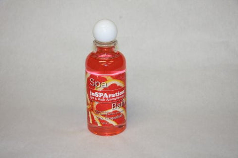 inSPAration Spa and Bath Aromatherapy 122X Spa Liquid, 9-Ounce, Pink Grapefruit
