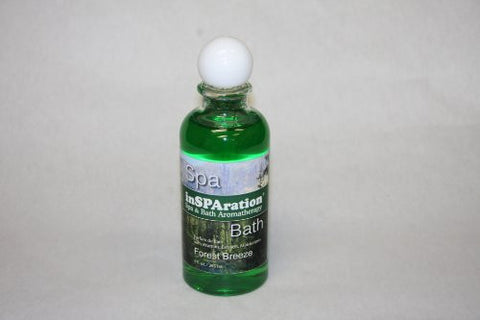 inSPAration Spa and Bath Aromatherapy 115X Spa Liquid, 9-Ounce, Forest Breeze