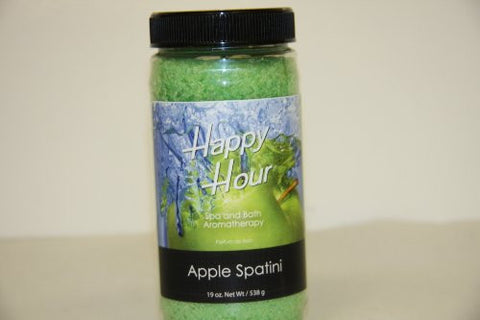 Insparation happy hour spa, hot tub, bath aromatherapy, hydro therapy crystals - Apple spatini 19oz