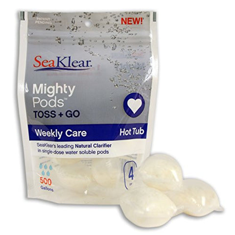 Sea Klear Mighty Pods Spa and Hot Tub Clarifier - 4-Pack