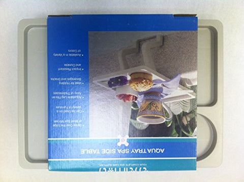 AquaTray traymate Spa/ hot tub/ pool/ patio/ living room Side Table Gray